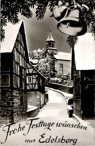 Winter gruss aus - winter, edelsberg