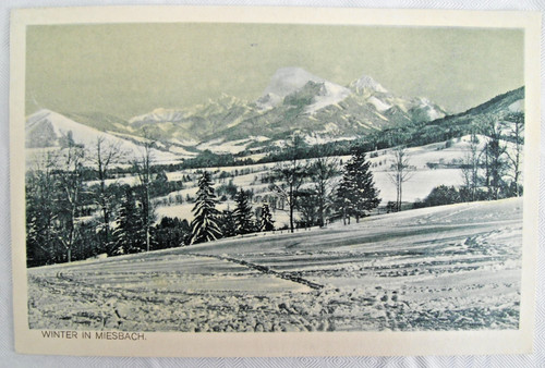 Ansichtskarte winter in - ak,