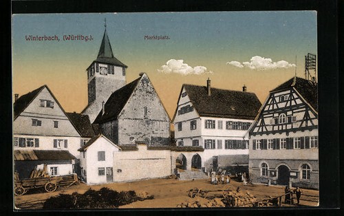 Winterbach württbg partie - winterbach, /