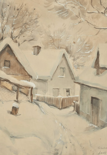 Winter leitershofen 1942 - leitershofen,,