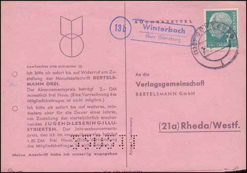 Landpost winterbach über - winterbach,