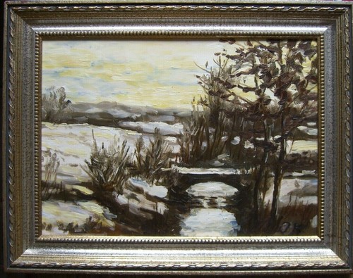 Winter schnee brücke - ::winter,