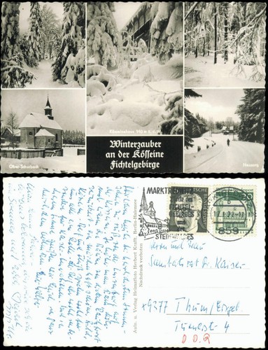 Fichtelgebirge mehrbild - fichtelgebirge, mehrbild-ak