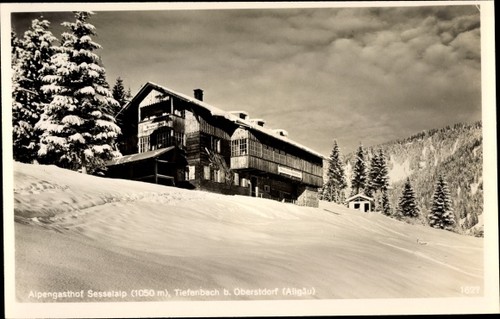 Tiefenbach oberstdorf im - ak,
